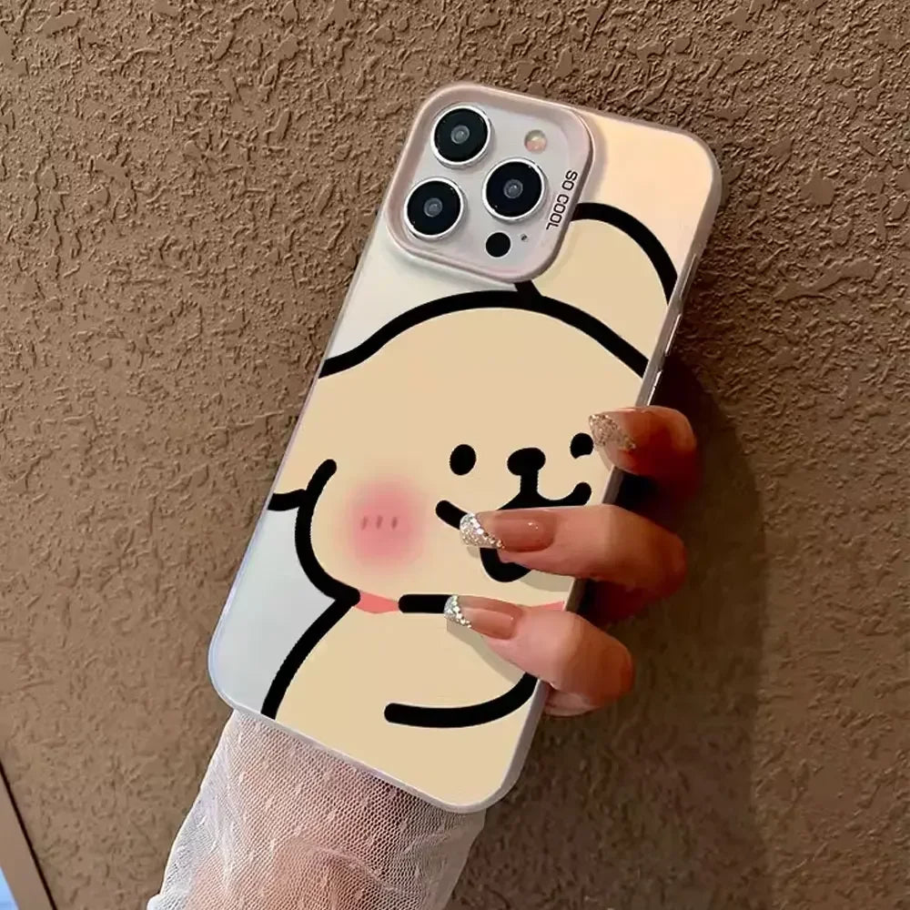 Cute Dog Couple Phone Case