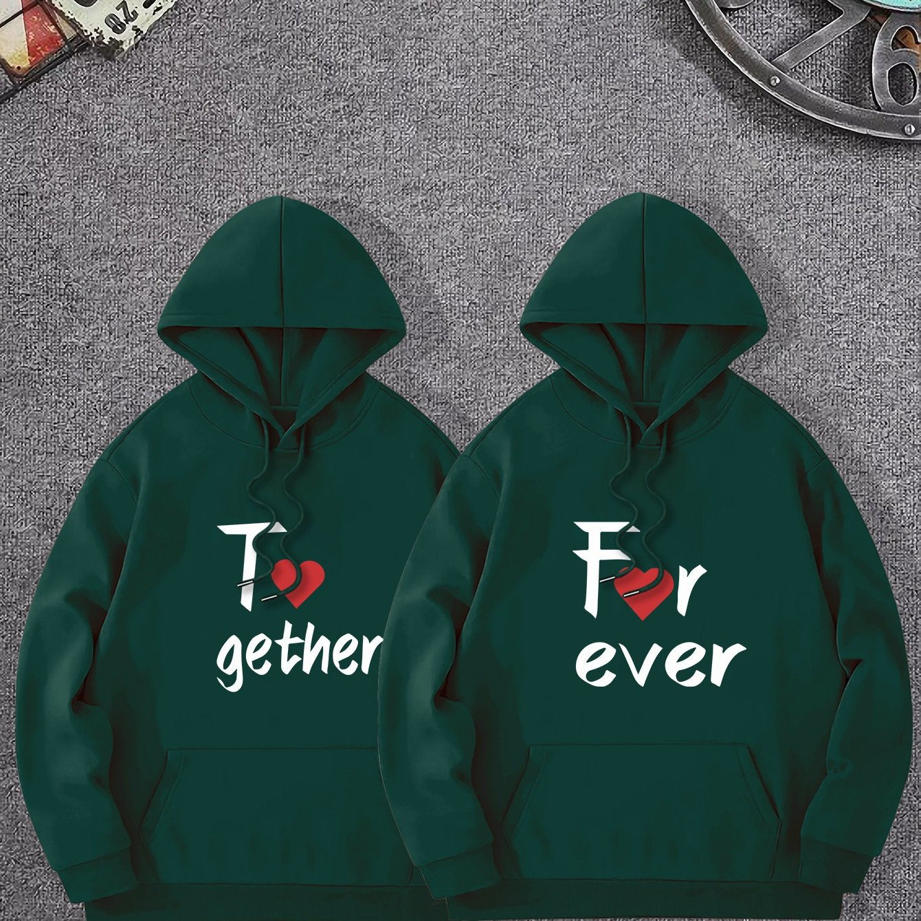 Cute Matching Couple Hoodies