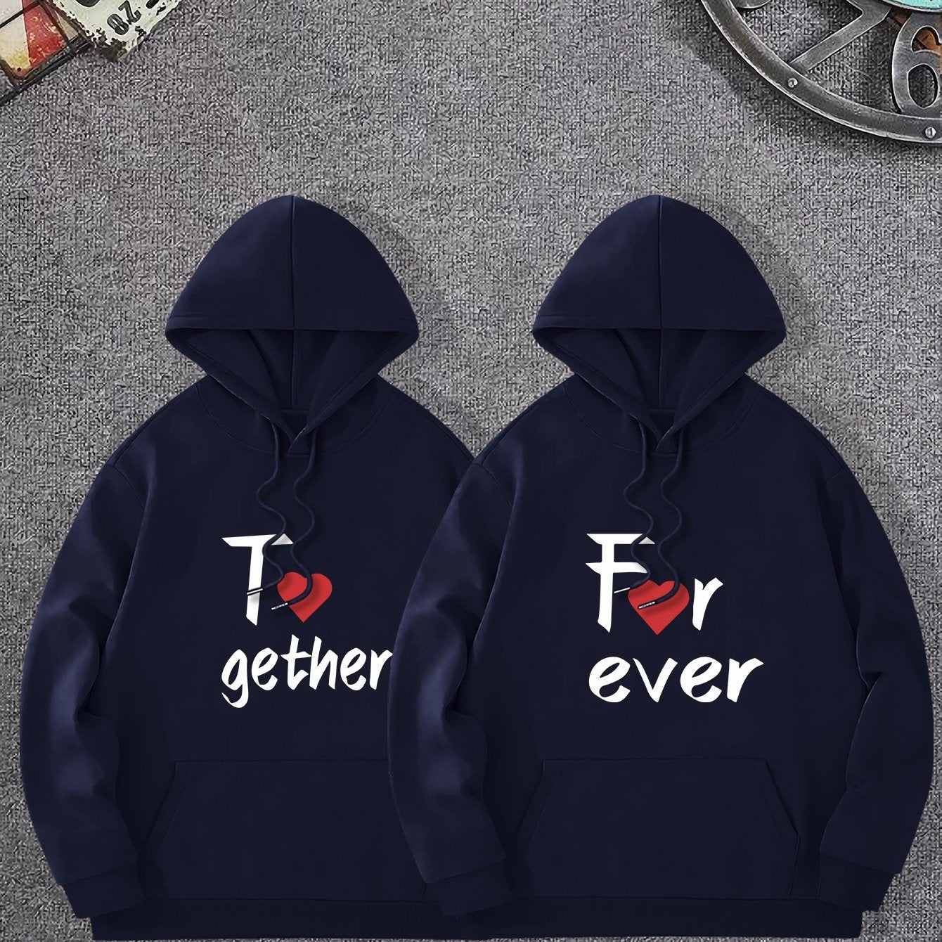 Cute Matching Couple Hoodies
