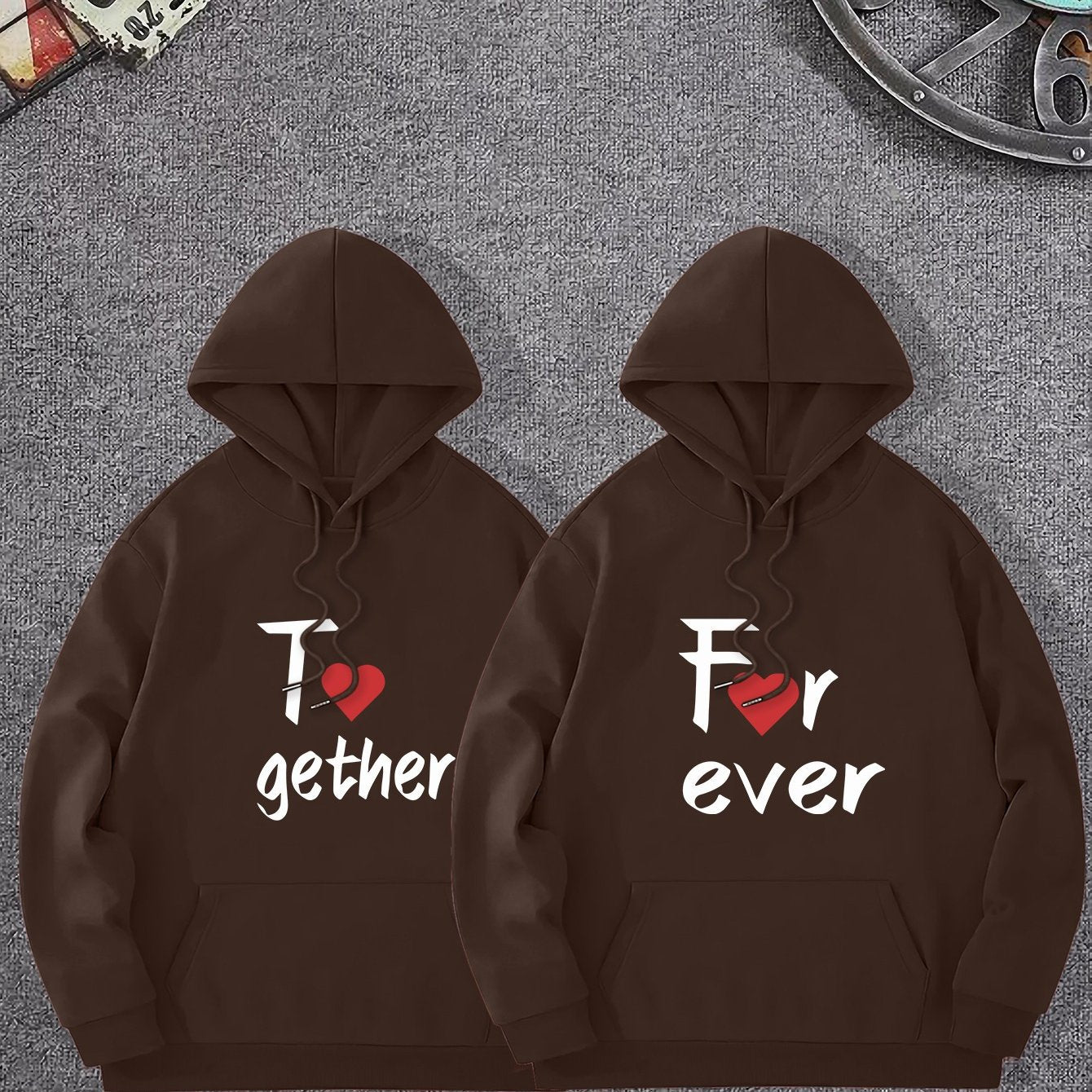 Cute Matching Couple Hoodies
