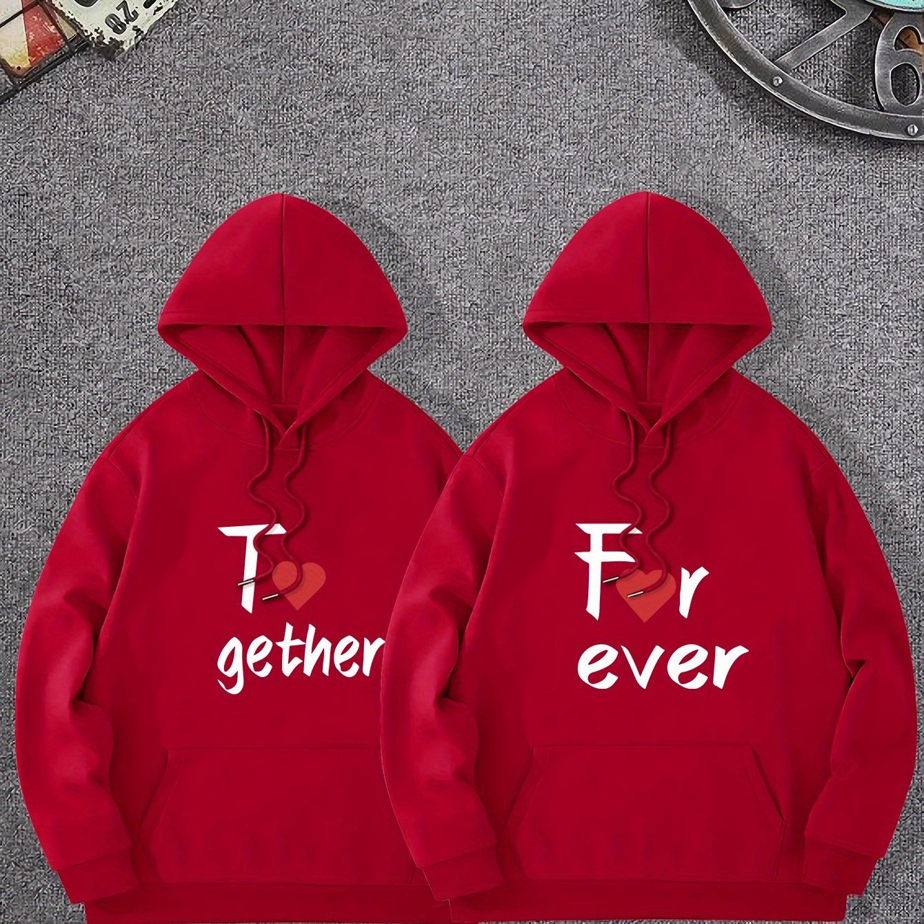Cute Matching Couple Hoodies
