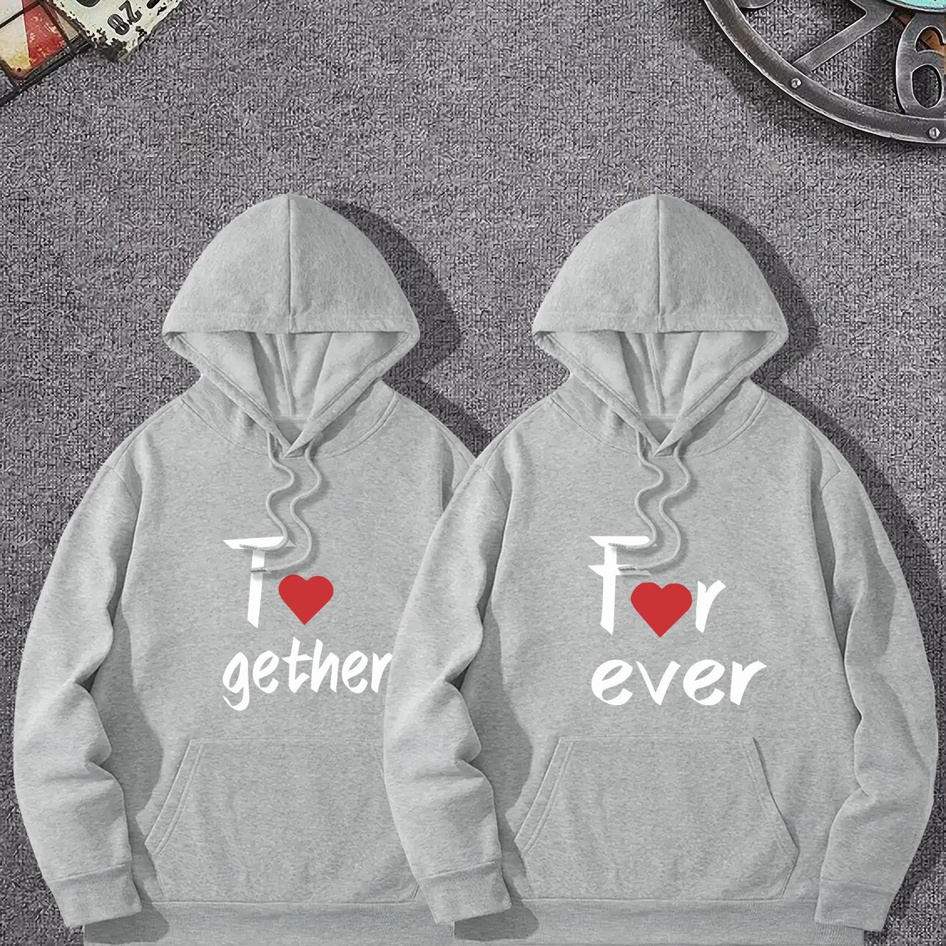 Cute Matching Couple Hoodies