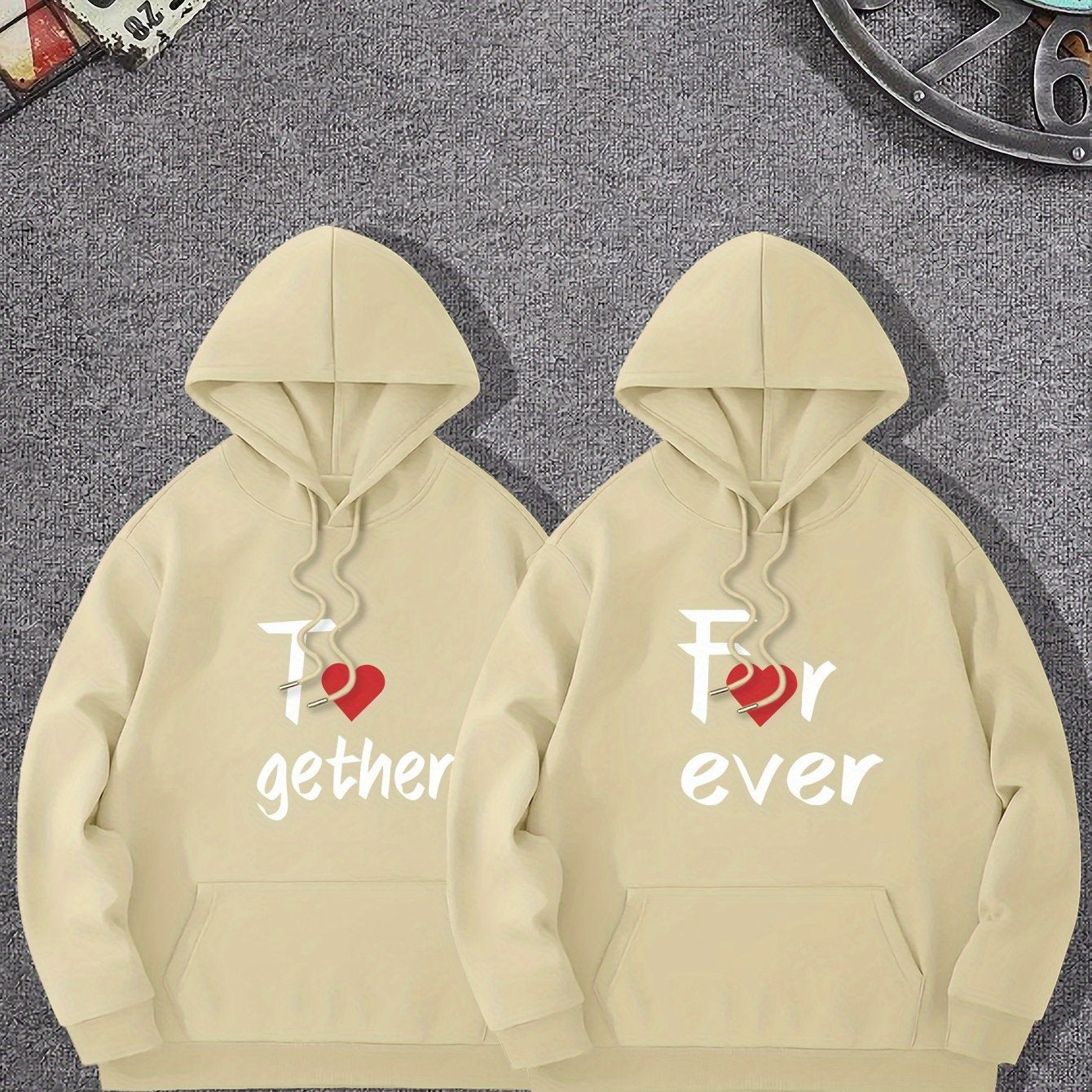 Cute Matching Couple Hoodies