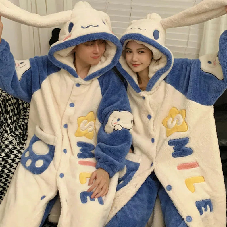 Cute Matching Couple Onesies