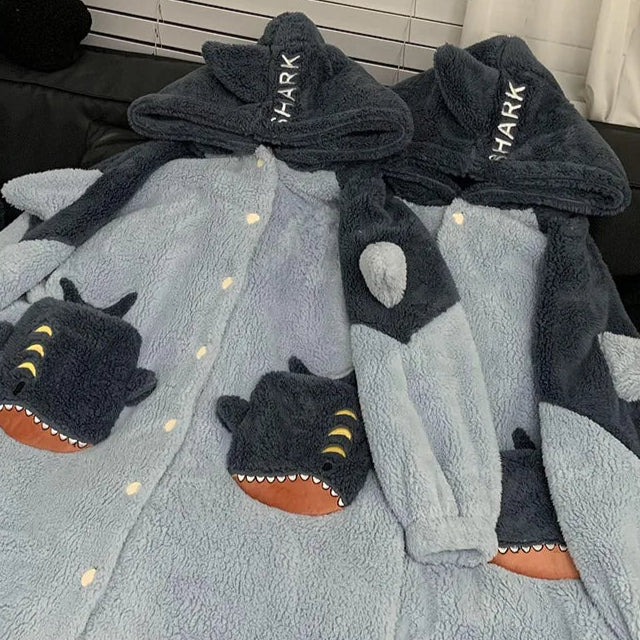 Cute Shark Couple Onesies