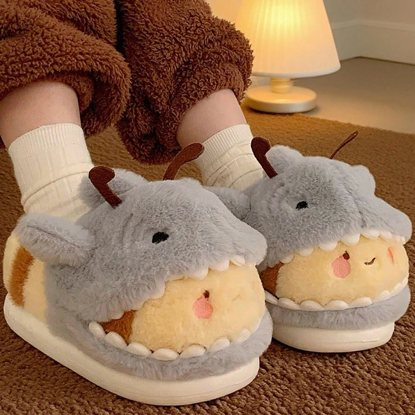 Cute fur Slippers