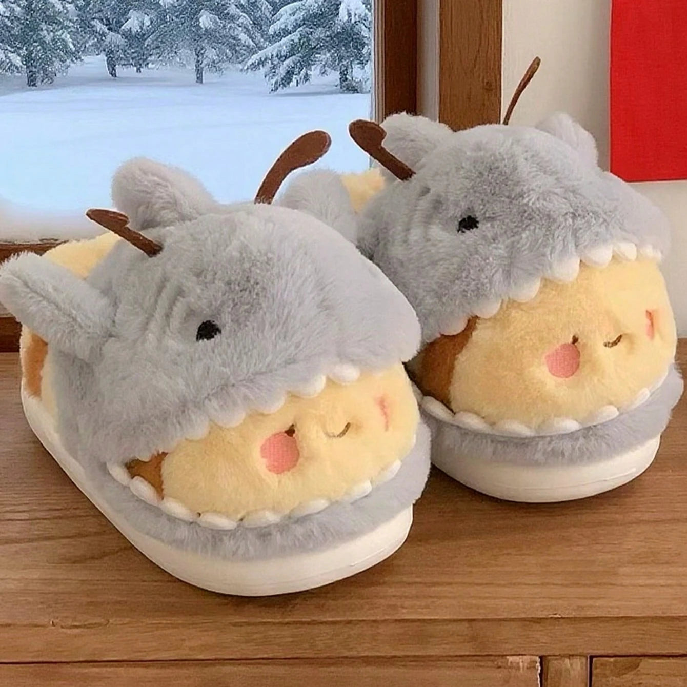 Cute fur Slippers
