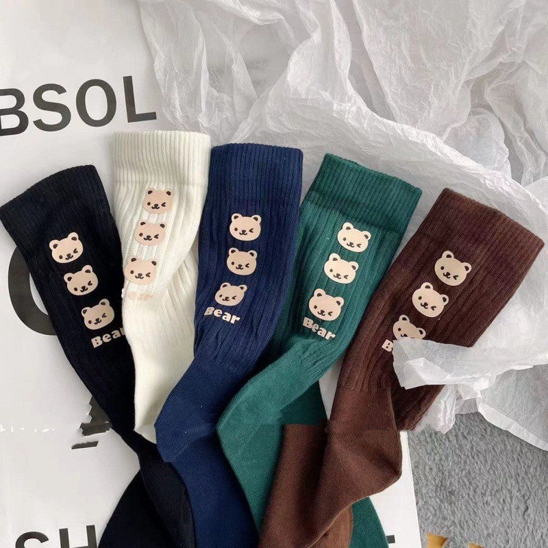 Cute bear socks for couples