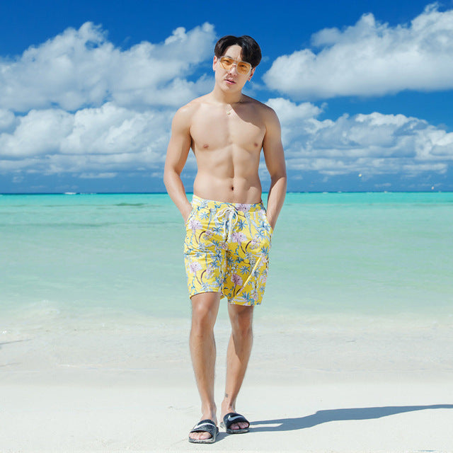 Cute couples matching swimwear