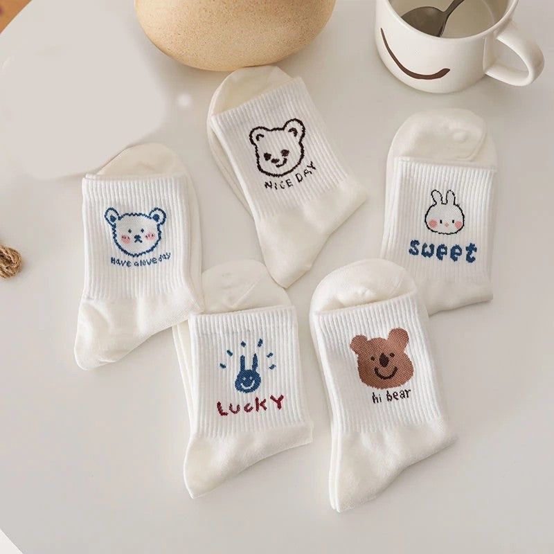 Cute kawaii socks for couples