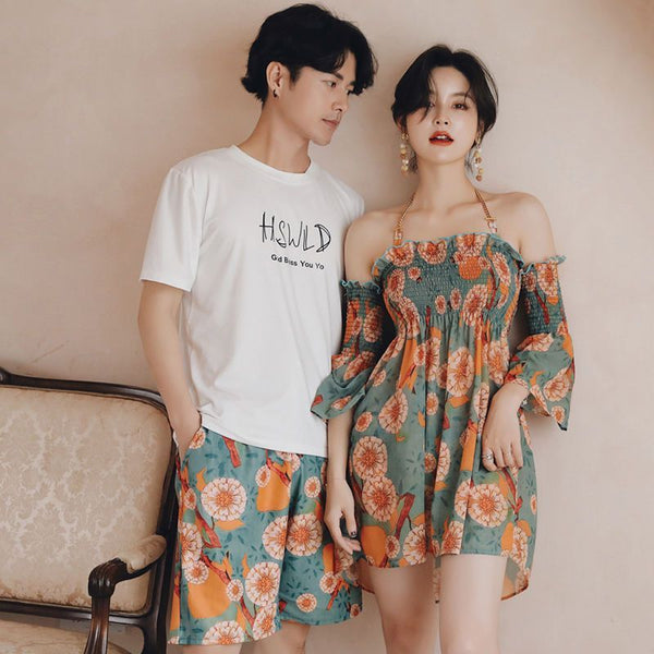 Cute matching bathing suits My Couple Goal