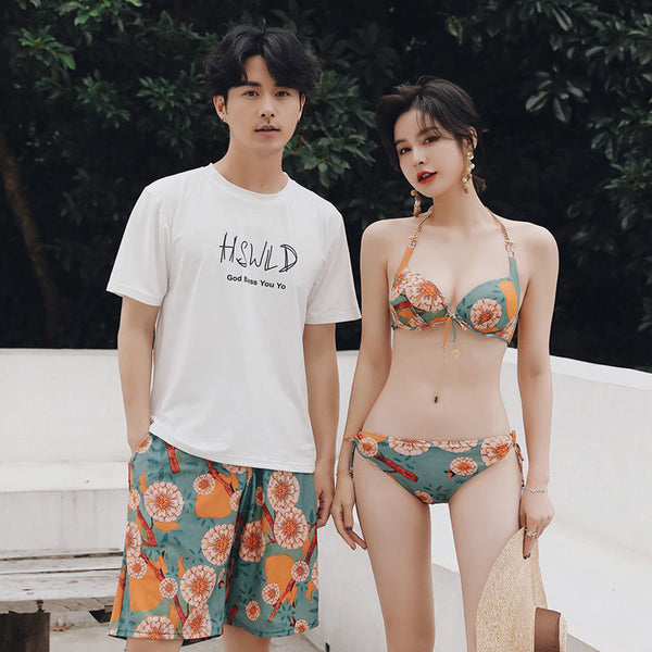 Cute matching bathing suits My Couple Goal