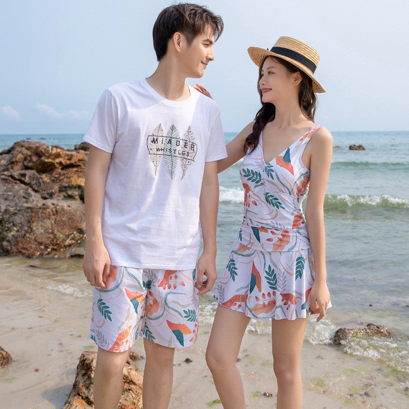 Cute matching swimsuits for couples