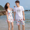 Cute matching swimsuits for couples