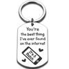 Dating App Couple Keychain