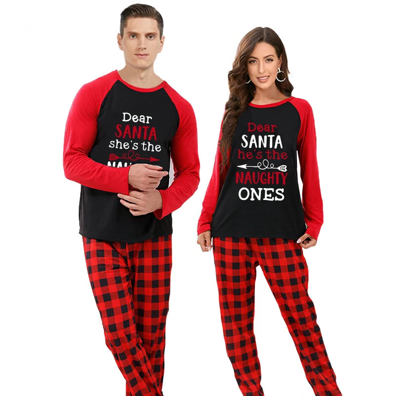 Naughty christmas online pjs