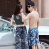 Designer couple swimwear