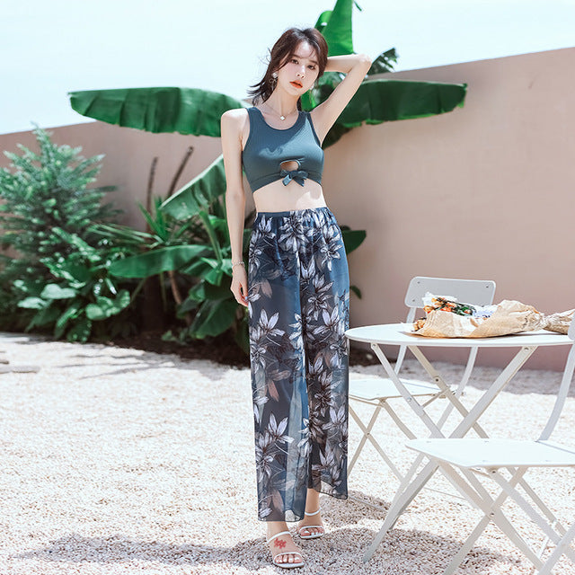 Designer couple swimwear