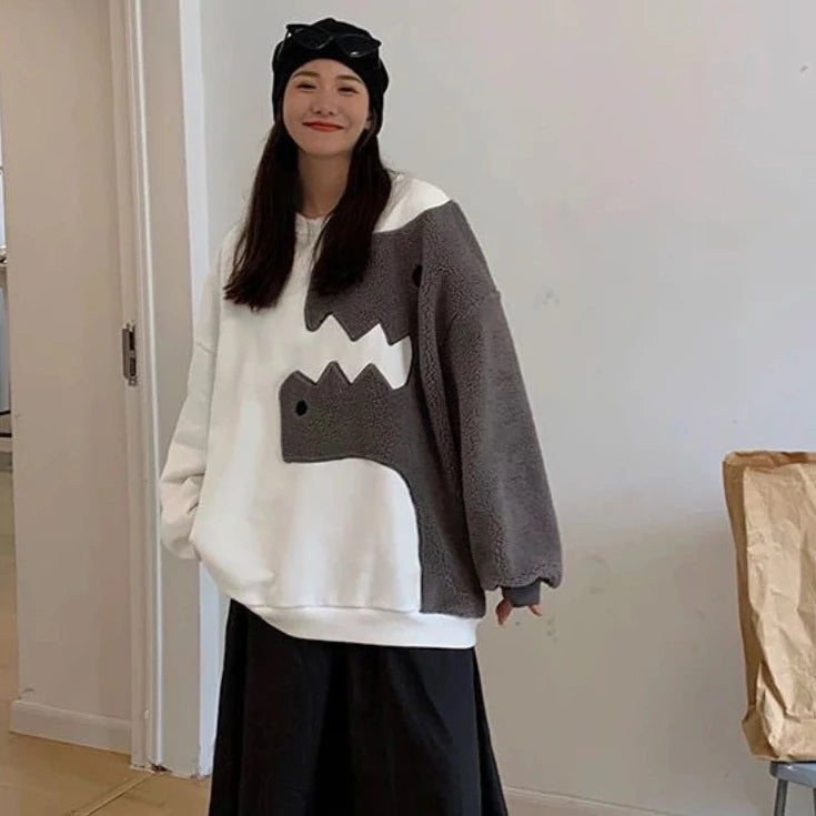 Dino Matching Sweatshirt for Couples