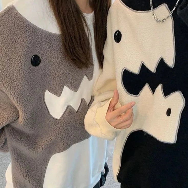 Dino Matching Sweatshirt for Couples