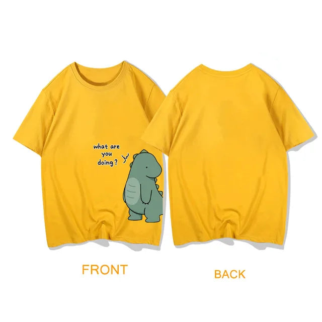 Dinosaur Funny Couple Shirts