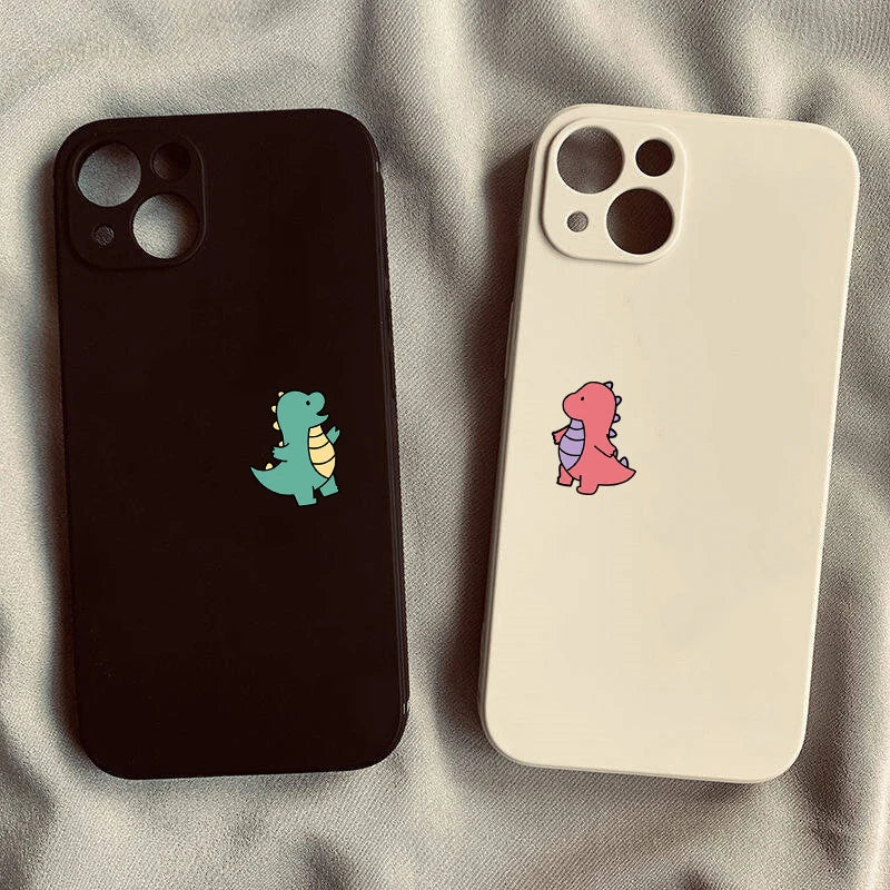 Dinosaur Couple Phone Case
