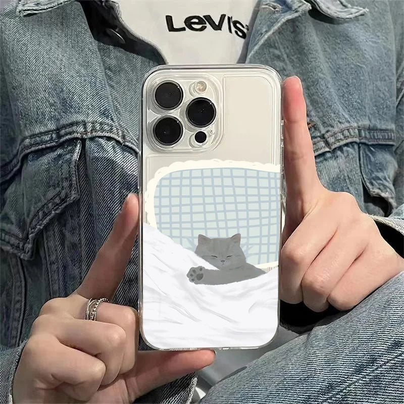 Dog Cat Phone Case Couple