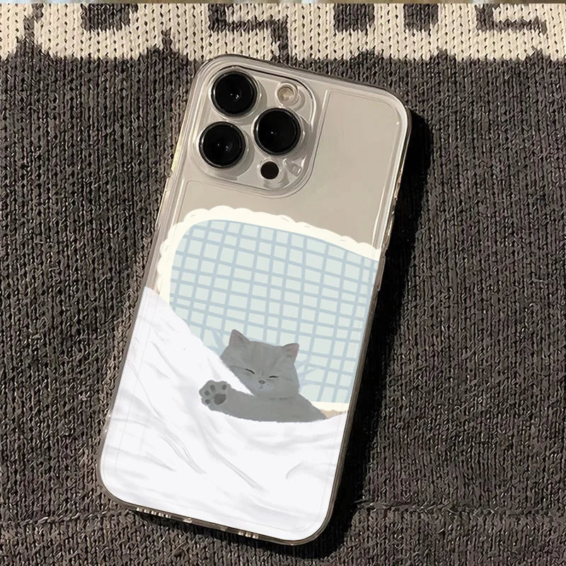 Dog Cat Phone Case Couple