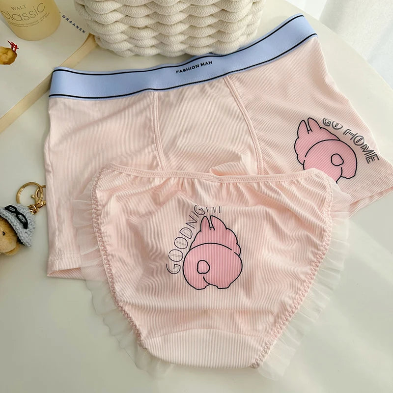 Dog Funny Couple Underwear