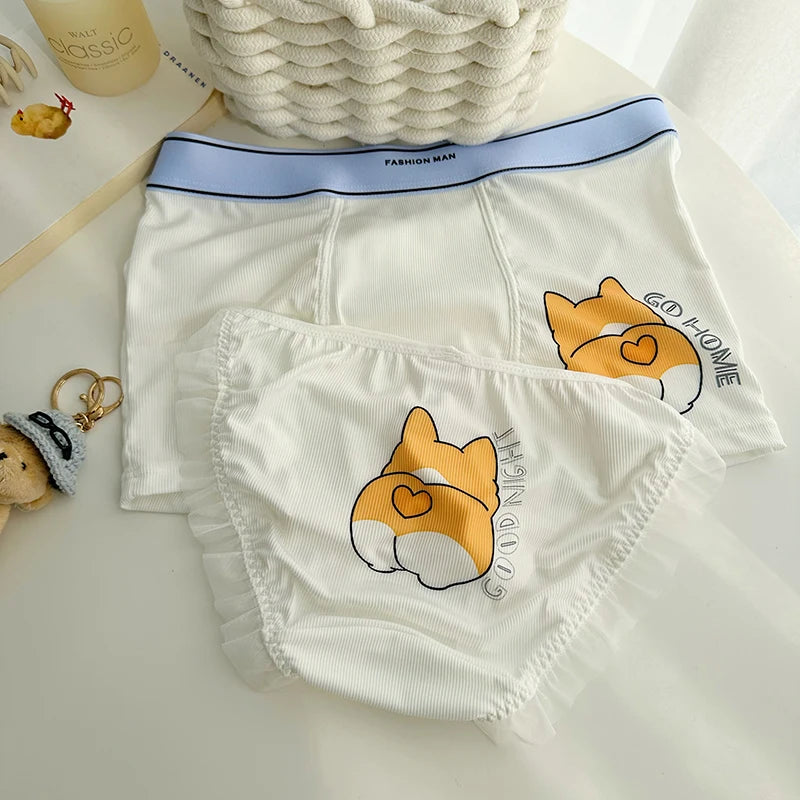 Dog Funny Couple Underwear