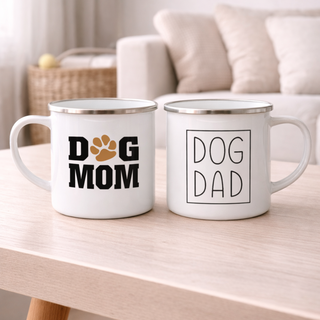 Dog Mum and Dad Mugs