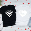 Don&#39;t Steal my Wifi Couple Shirts