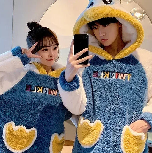 Duck Onesie for Couples