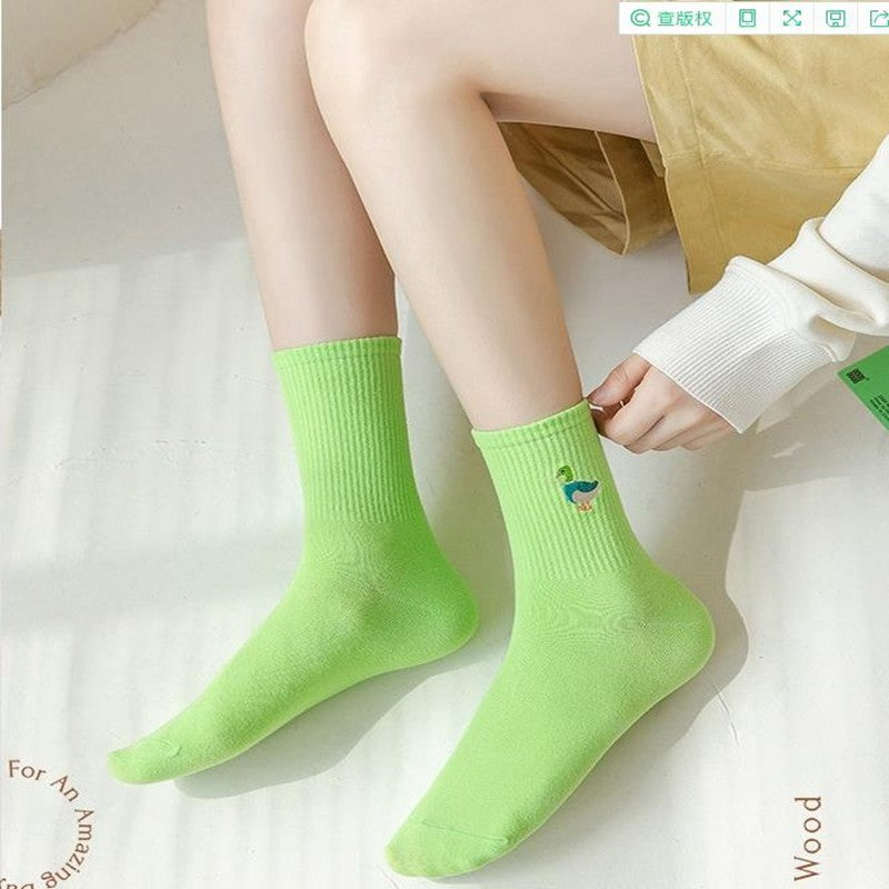 Duck couple socks