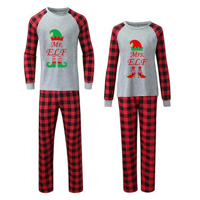 Elf Christmas Couple Pajamas My Couple Goal