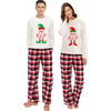 Elf Christmas Couple Pajamas