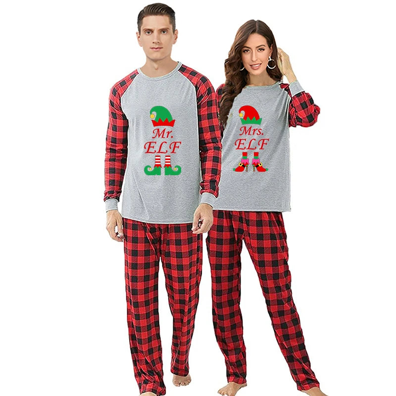 Elf Christmas Couple Pajamas My Couple Goal