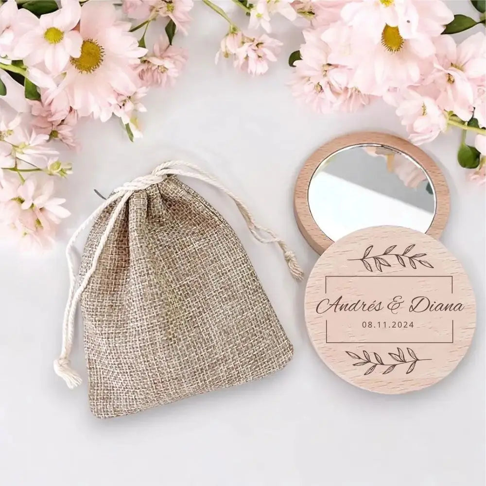 Engagement Custom Wood Mirror