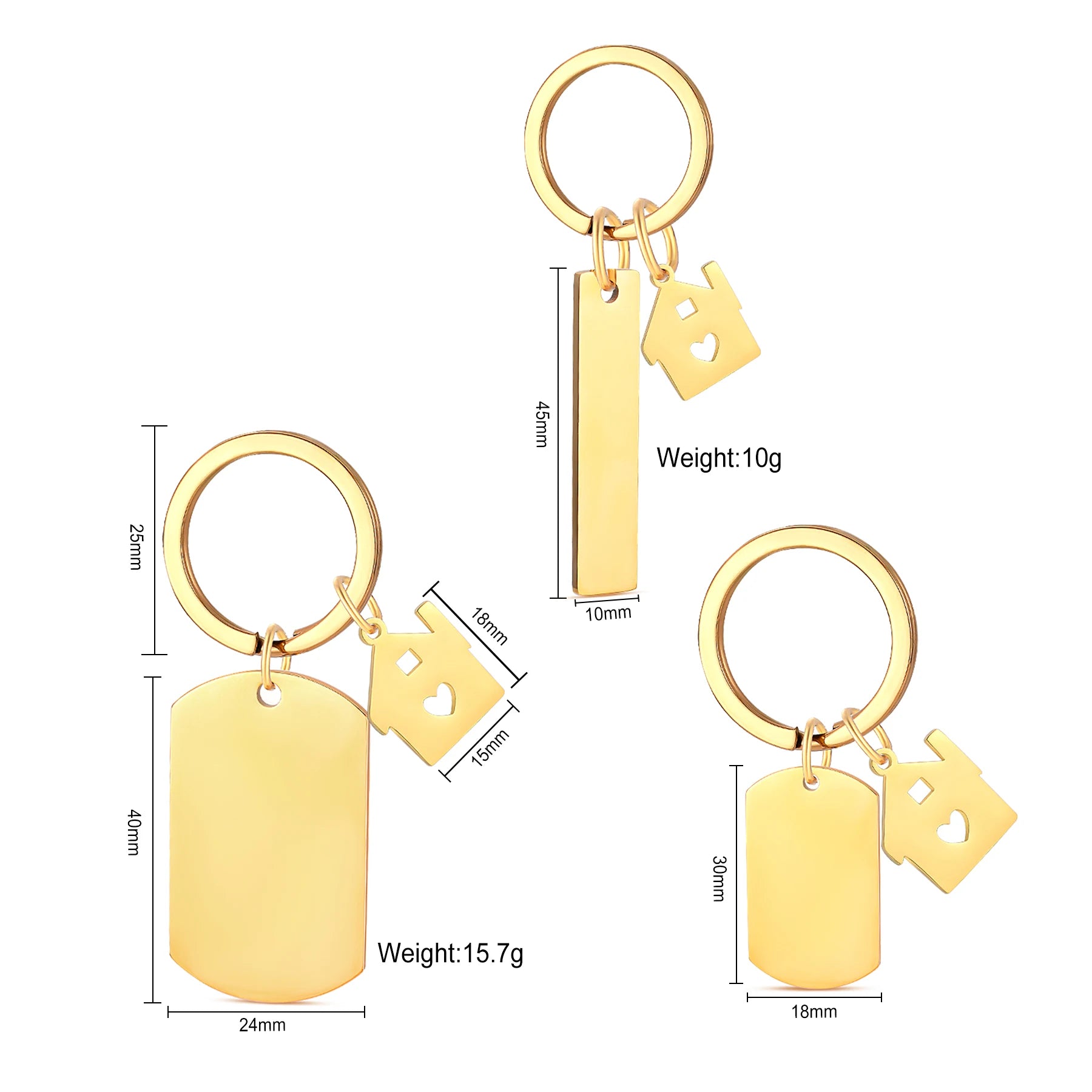 Engraved Photo Keychain Anniversary Gift