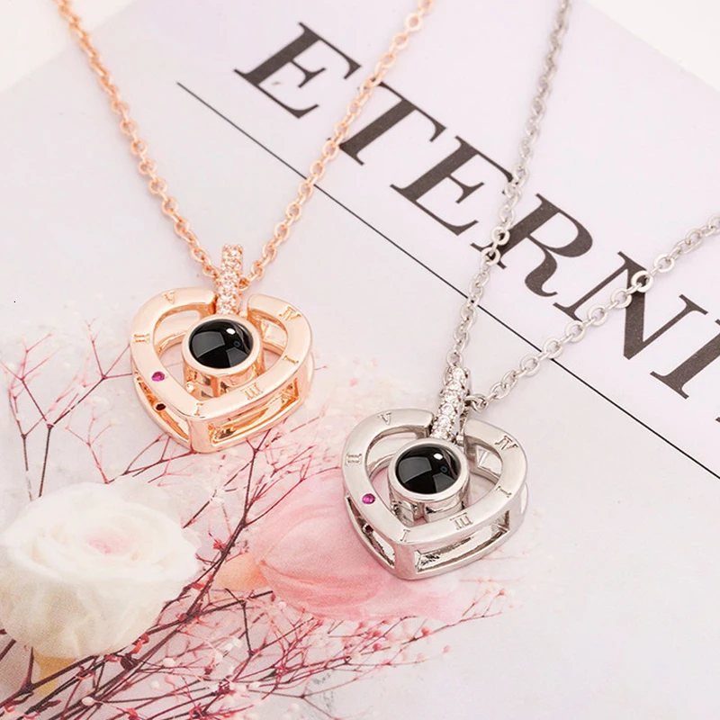 Eternal Rose Box with Necklace