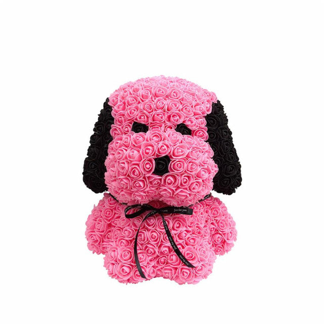 Eternal roses dog