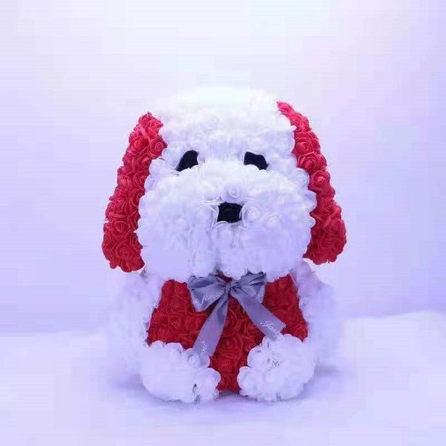 Eternal roses dog