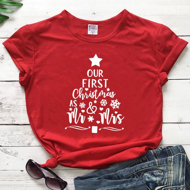 First Christmas as Mr and Mrs Shirt