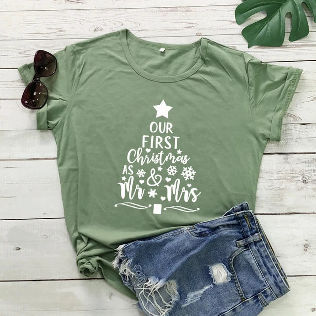 First Christmas as Mr and Mrs Shirt