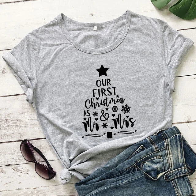 First Christmas as Mr and Mrs Shirt
