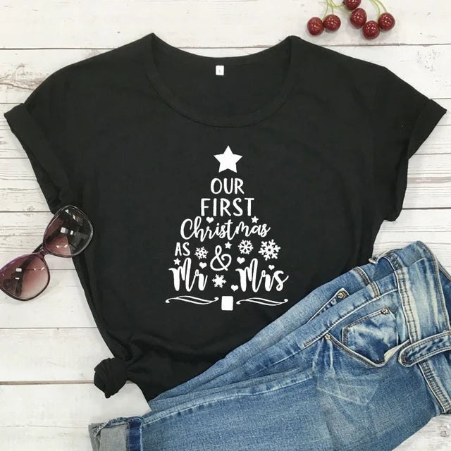 First Christmas as Mr and Mrs Shirt