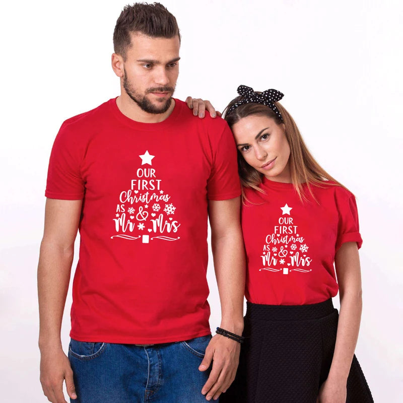 First Christmas as Mr and Mrs Shirt