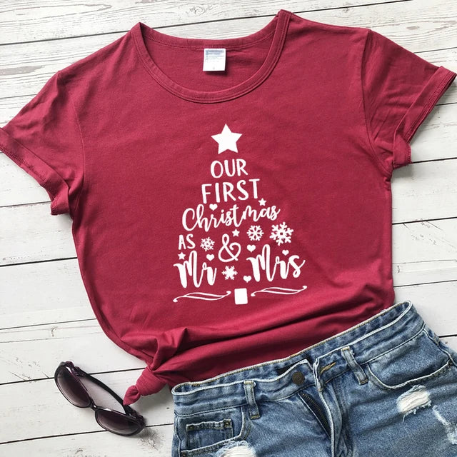 First Christmas as Mr and Mrs Shirt