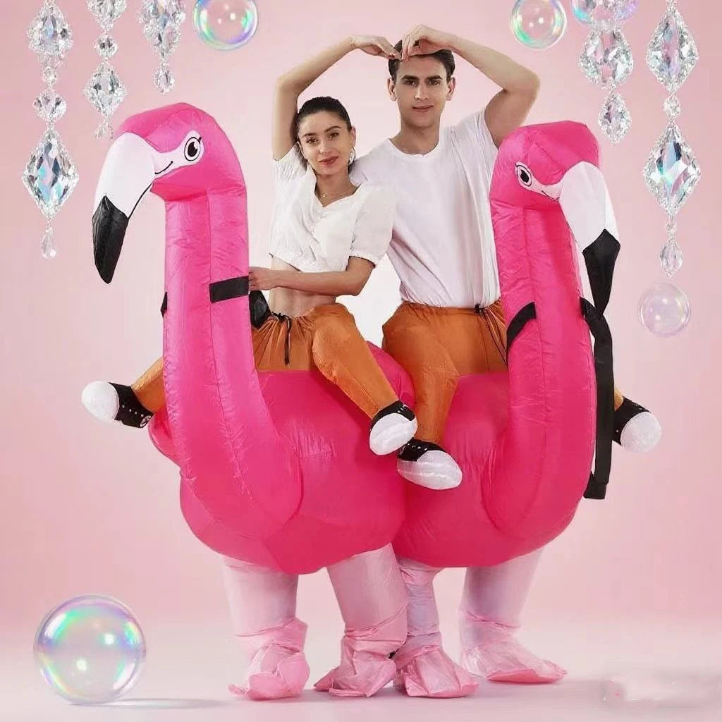 Flamingo Couple Costume