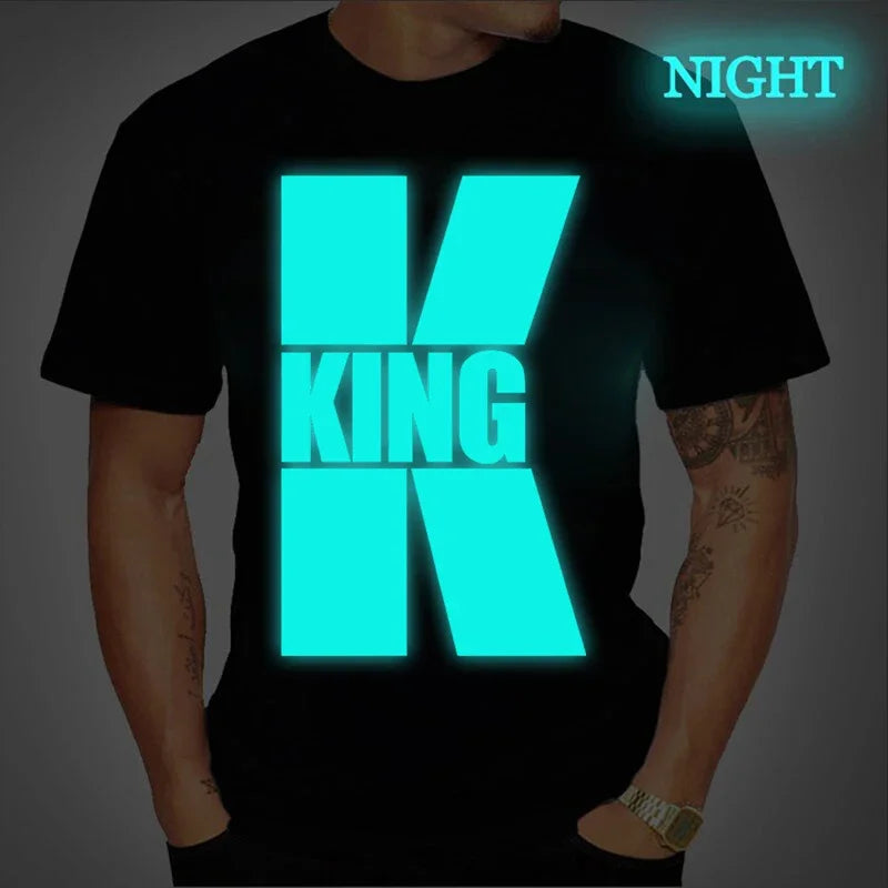 Fluo King Queen Shirt